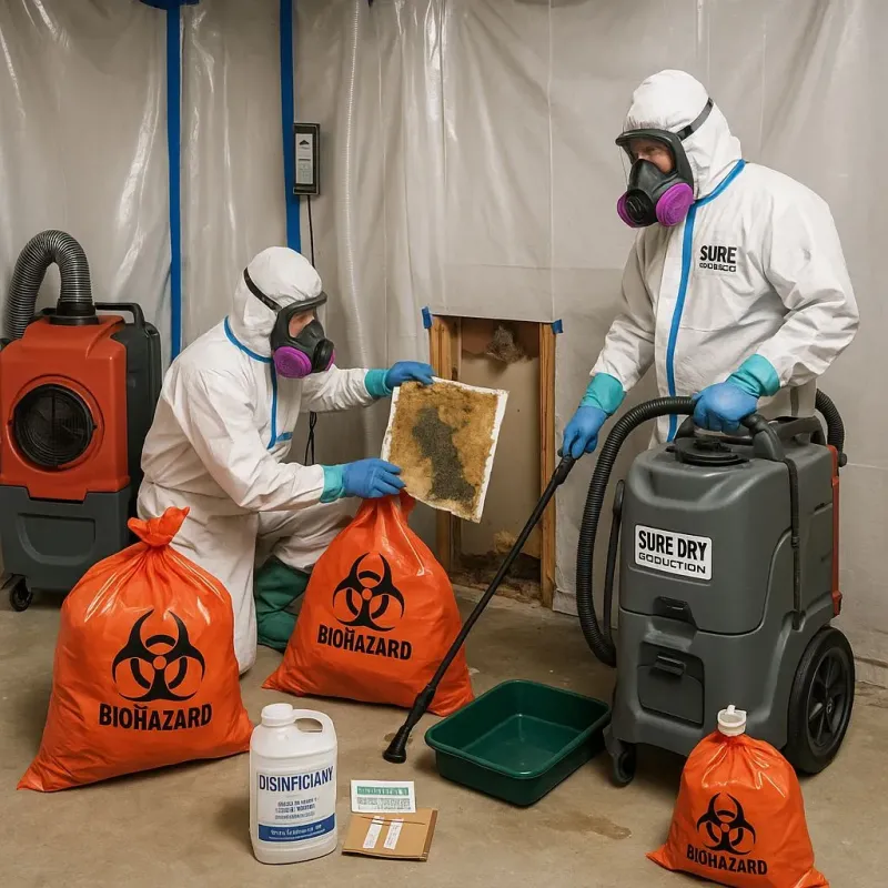 Contaminated Water Handling Protocols process in Burbank, WA
