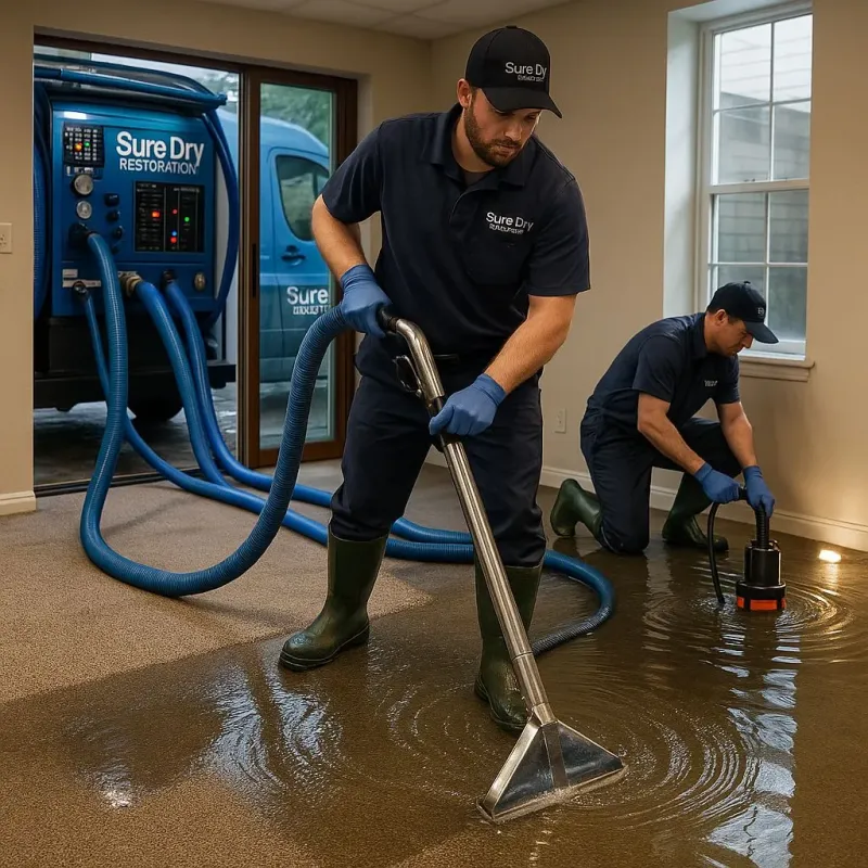 Water Extraction and Removal process in Burbank, WA